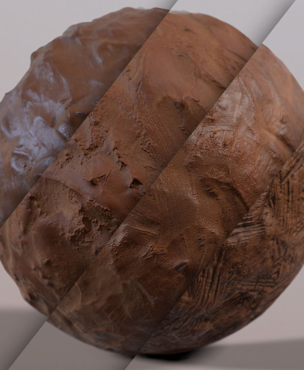 clay material zbrush