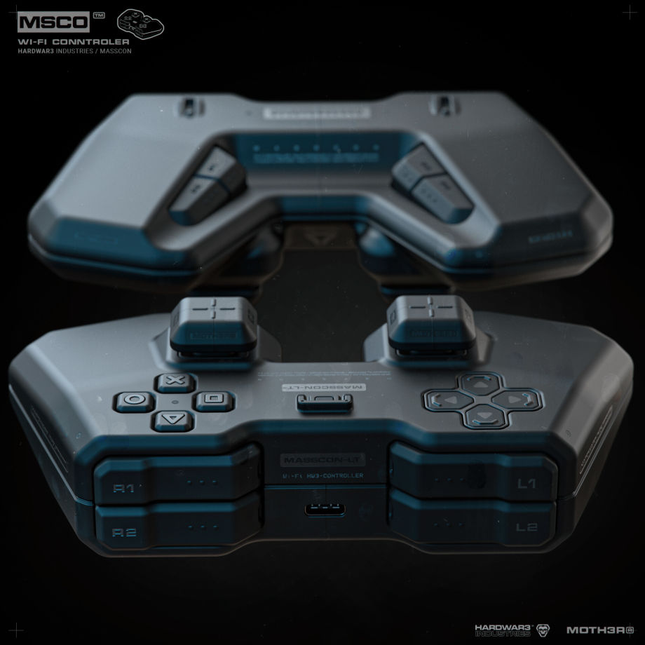 Futuristic Controller Design By Ivan Santic 