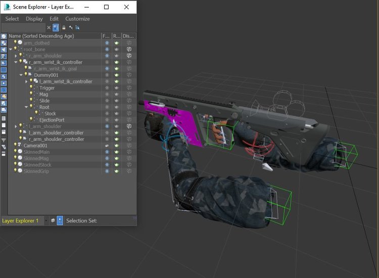 Complete Fps Arms Rig And Animation Tutorial From 3ds Max To Ue4