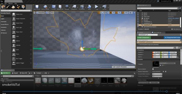 Unreal Engine 4 Tutorials: VFX and Organic Scenes