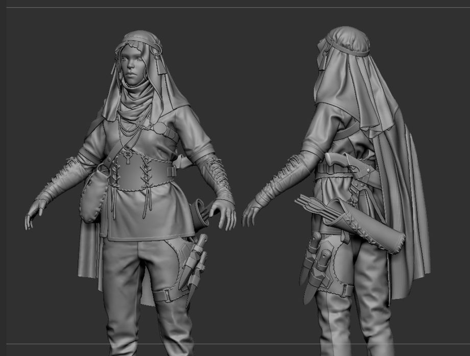 Character Art: Modeling, Fabrics Creation and Production Tips