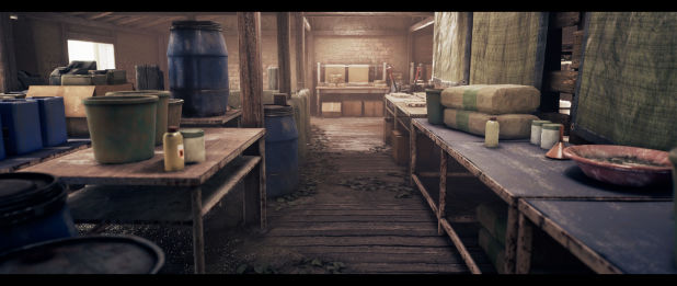 3D Environment Breakdown: Drug Laboratory in UE4