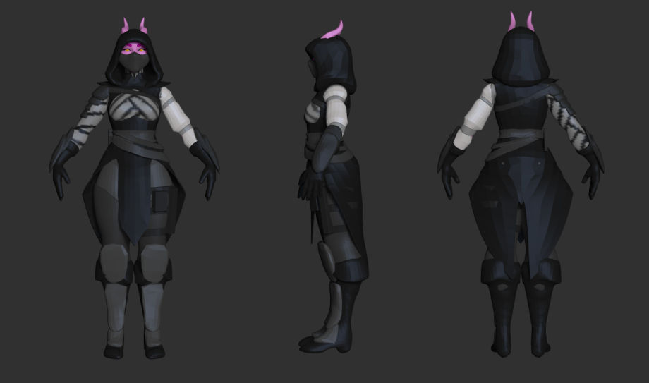 Tiefling Rogue: From Original Concept to 3D Character