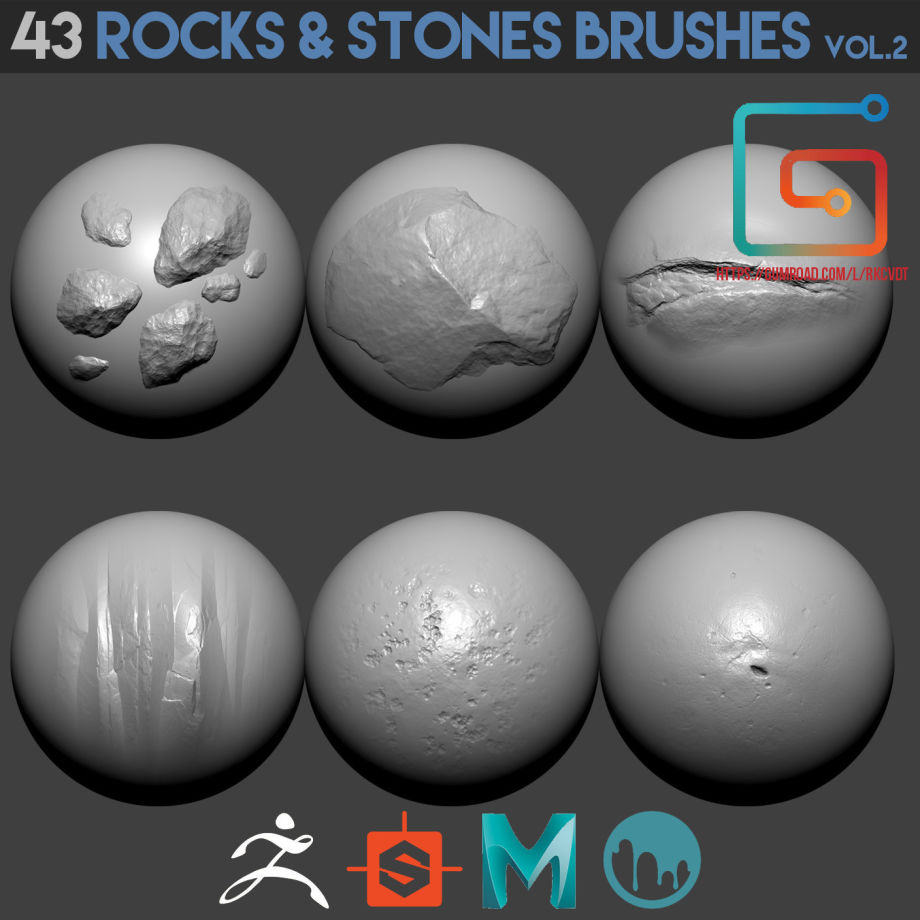 43 Brushes for Rocks