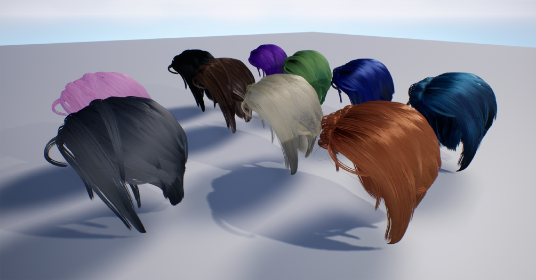 Hair Shader for Unity & Unreal