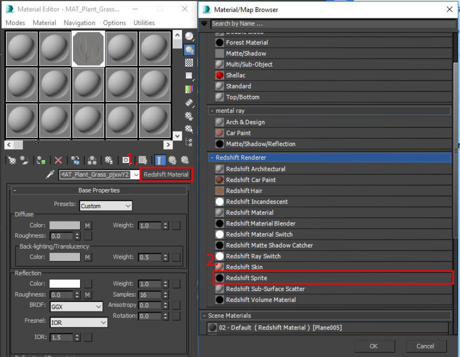 Using Megascans with Redshift