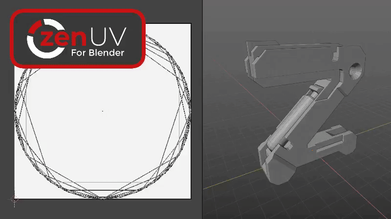Blender的Zen UV已经更新 新功能介绍