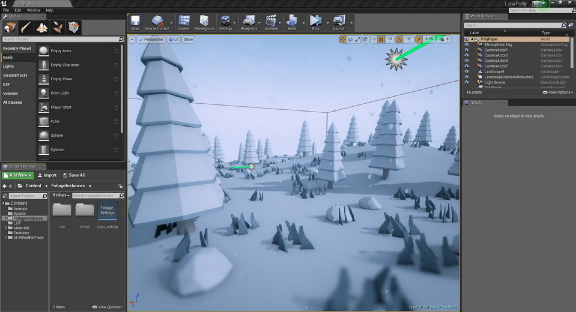 The Secrets of Low Poly Visuals in UE4