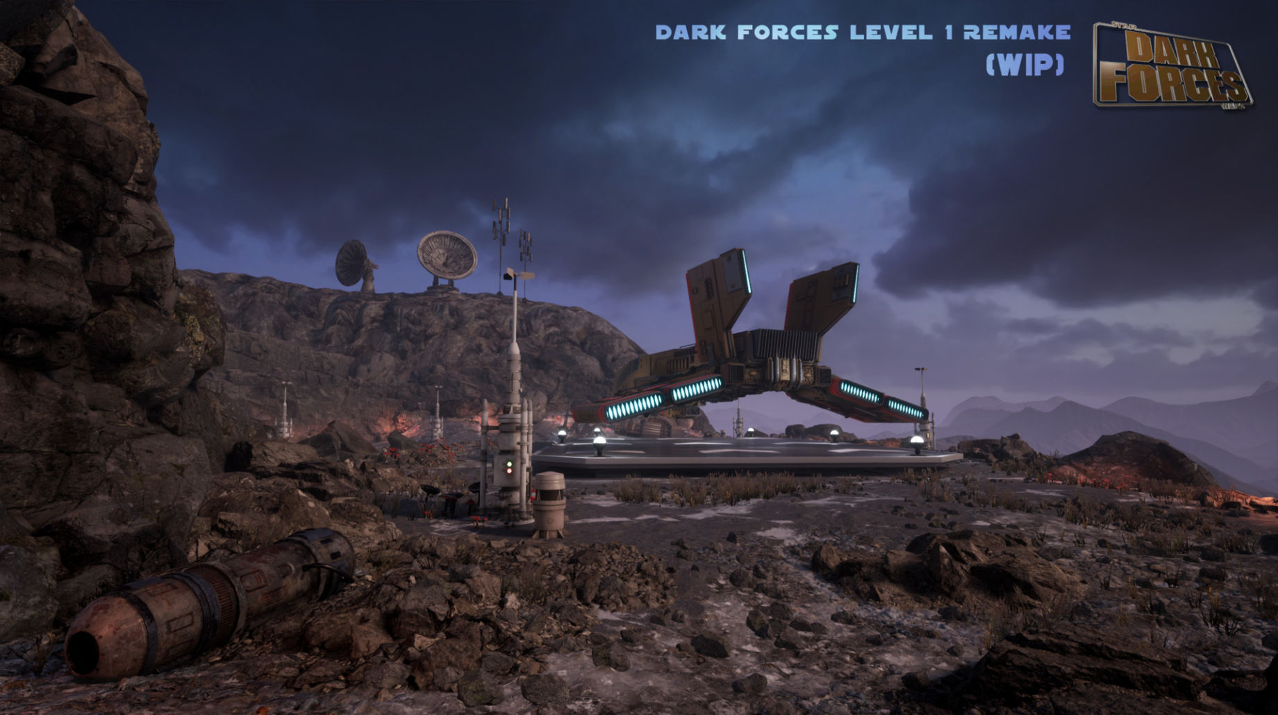 Star Wars: Dark Forces Remade in UE4