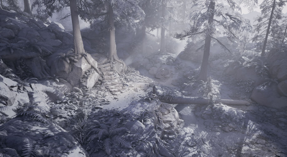 Forest Trail: Vegetation in ZBrush and Material Setup