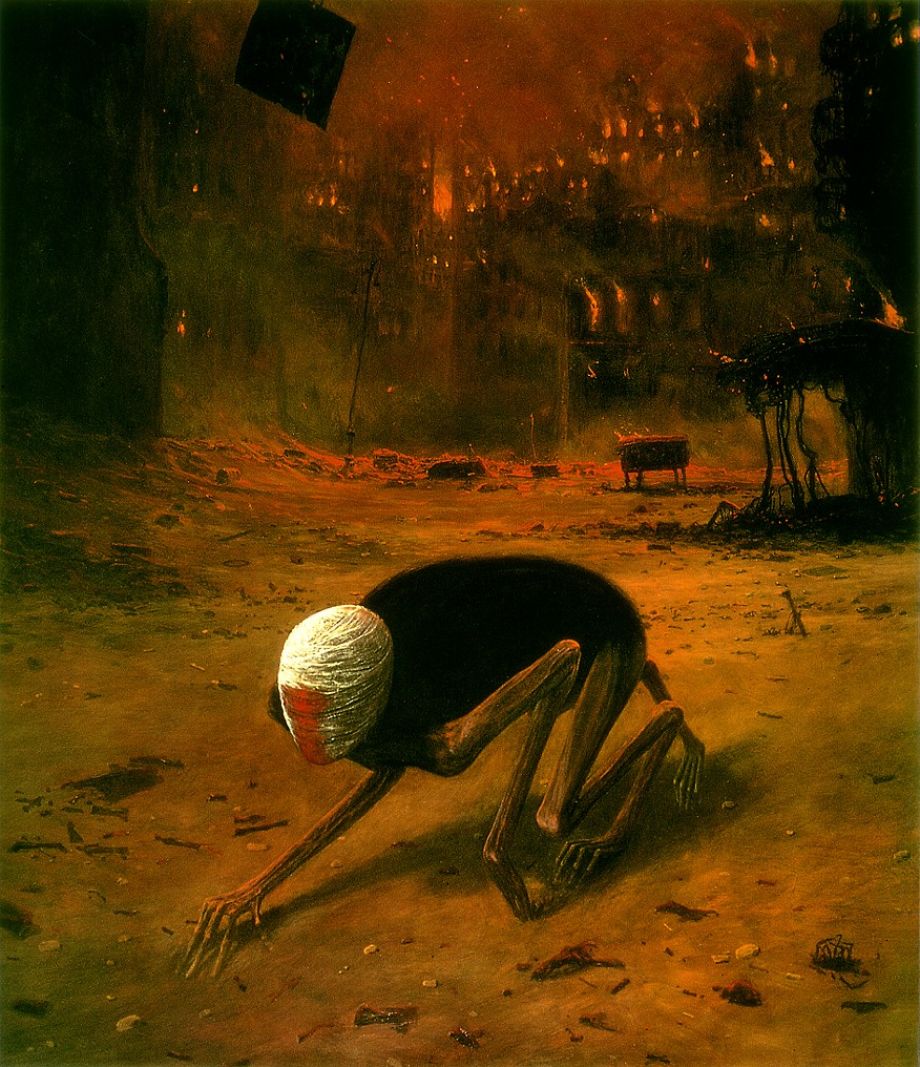 Zdzislaw Beksinski: Dystopian Surrealism in Games