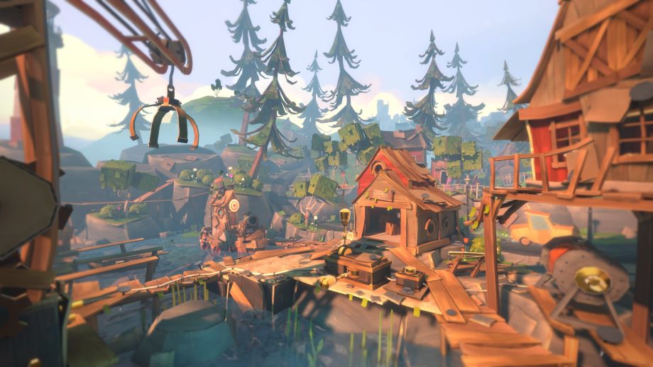 Building a Stylized Game World for VR