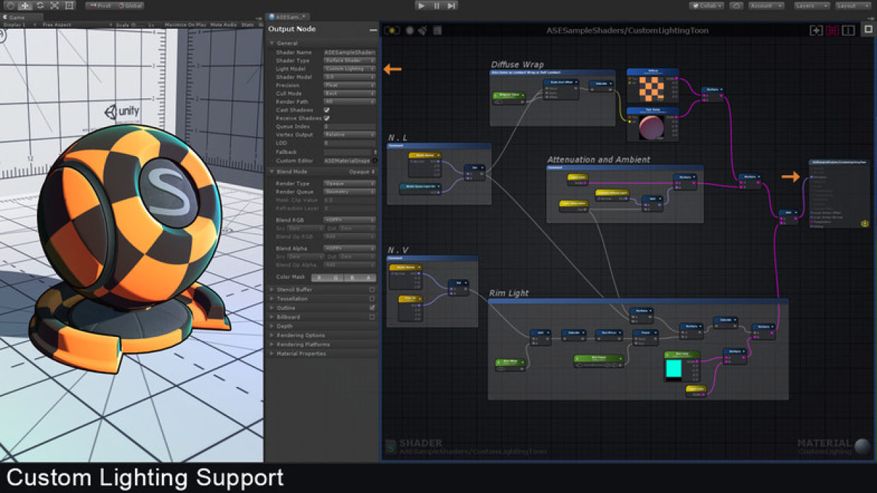 Shader editor