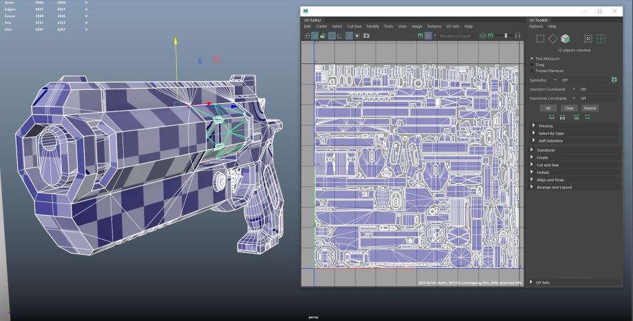 3D武器模型制作教程