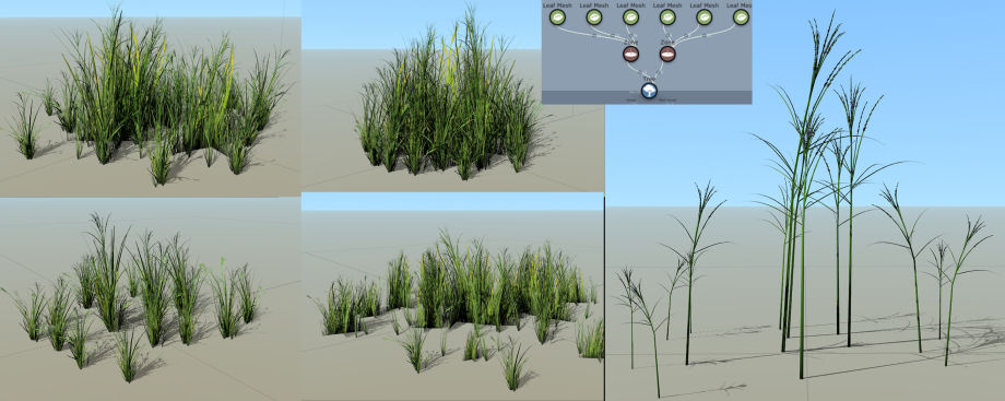 Black Qualls Cave: Making Vegetation in SpeedTree and Substance Tools