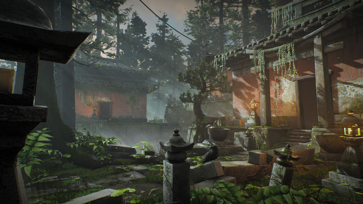 Crafting a Forgotten Shrine in UE4