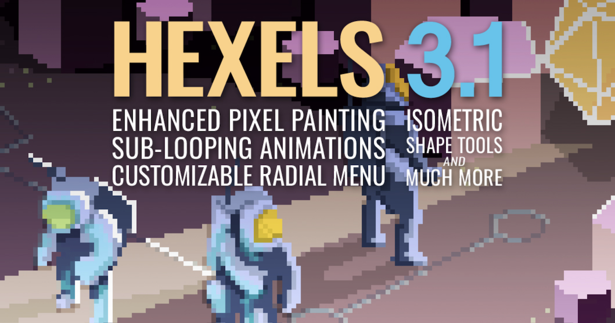marmoset hexels import image as pixels