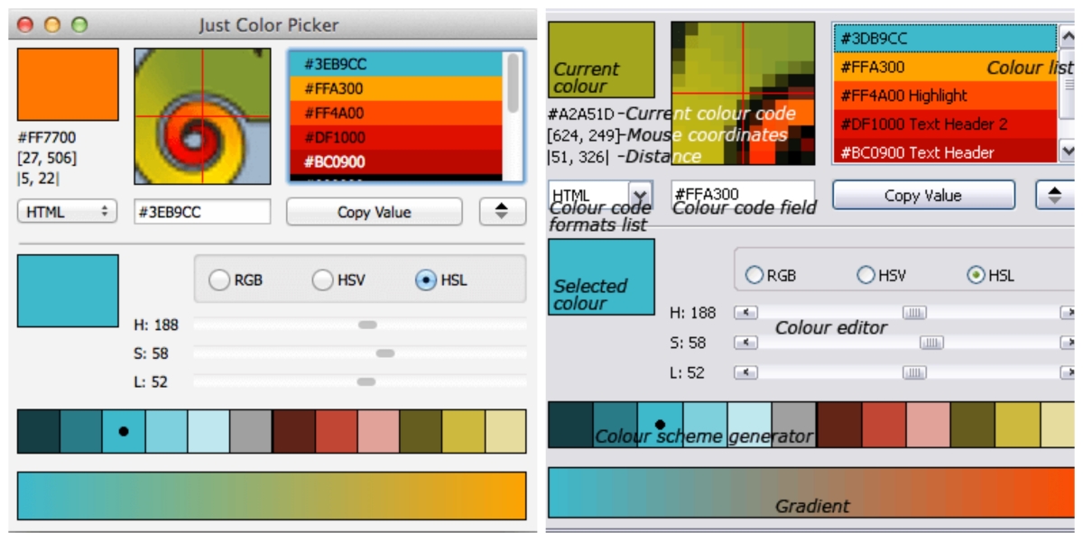 just color picker extension